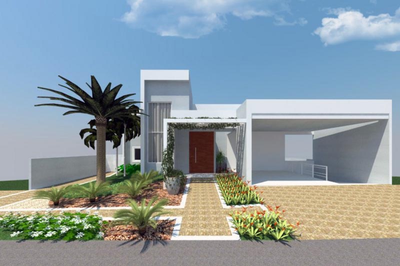 Projeto Residencial - Paisagismo por Júlia Pessin em Campinas e Valinhos