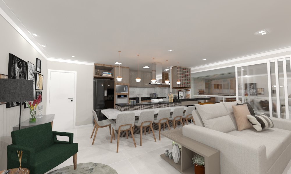 Projeto Residencial - Arquitetura de Interiores por Júlia Pessin em Campinas e Valinhos